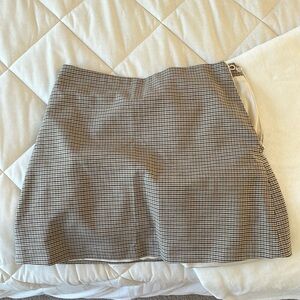 Plaid H&M skirt